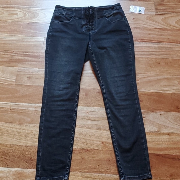 Free People Pants - NWT free people black night curvy jeans